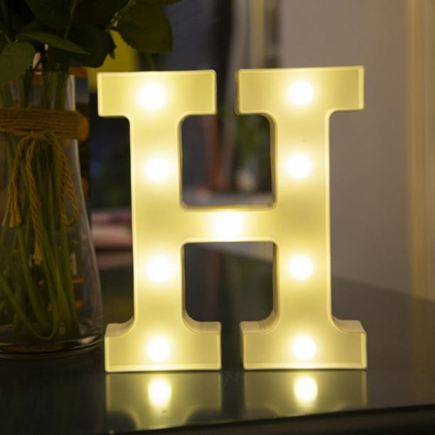 LED Marquee Letter Lights Sign, Light Up Alphabet Letter for Home Party ...