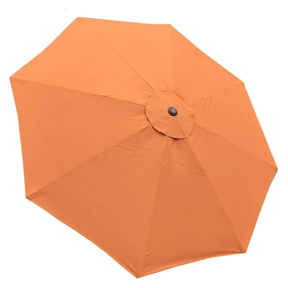 10 Ft x 8 Rib Replacement Umbrella Canopy, Terra Cotta