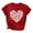 QRJ1-Valentine's Day-Red, variant on VKOYWKM Love Heart T Shirts Women Valentines Day Shirts Love Graphic Tees Short Sleeve Casual Crew Neck Holiday Tops Romantic Valentines Day Gifts Shirt