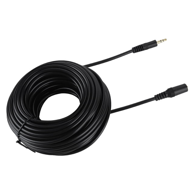 Cable de extensión de audio macho a hembra, cable auxiliar con conector macho a hembra de 3,5 mm, cable de extensión de audio, estética elegante