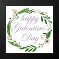 thumbnail image 2 of Wang, Melissa 20x20 Black Modern Framed Museum Art Print Titled - Happy Galentines Day I, 2 of 5