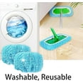 thumbnail image 5 of Mopmate Reusable Mop Pads, Artisticto Reusable Mop Pads, (2/4/6/8pc) Washable Microfiber Chenille Mop Replacement Covers for Multi Floor Surface Wet & Dry Cleaning (2PCS), 5 of 7