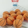 thumbnail image 6 of Matoen 2.4 inch Mini Basketballs for Mini Basketball Hoop, Kids Replacement Rubber Soft Bouncy Ball for Indoor Playground Pool Beach, 6 of 9