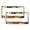 Pattern-852, variant on License Plate Frames Leaves Pumpkin Seasonal Thanksgiving Rustic Auto Car Accessories Tag 2 PCS Autumn Thanksgiving Pumpkin Aluminum Metal License Plate Cover Funny Cute for USA Canada Vehicles