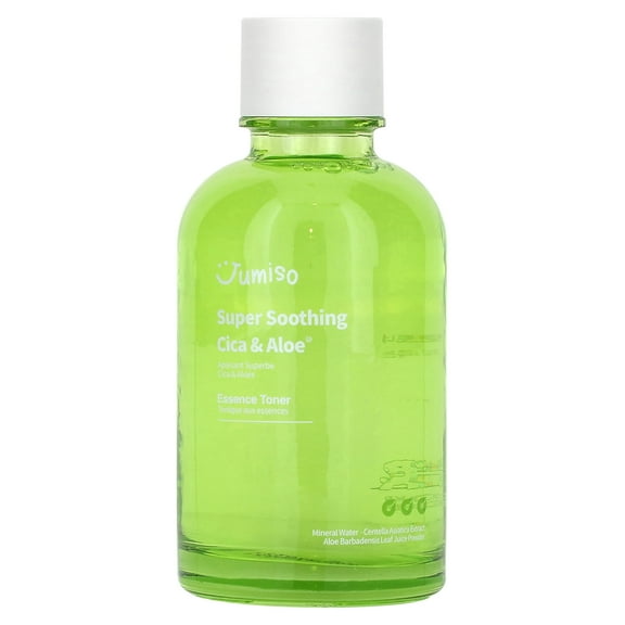 Jumiso Super Soothing Cica & Aloe Essence Toner, 4.22 fl oz (125 ml)