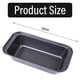 thumbnail image 3 of Paquete de 2 moldes para hornear pan, moldes rectangulares para pan, moldes antiadherentes de acero al carbono para pasteles, 3 of 6
