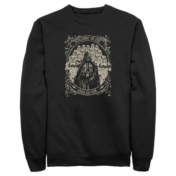 Men's Star Wars: A New Hope Darth Vader and Stormtroopers Welcome to the Dark Side  Sweatshirt