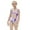 Style A, variant on Bullpiano Summer Girls Ruffled Swimsuits 7-11T Cute Sunsuit Tie-dyed Bathing Suits Lace-up Princess Beachwear Cross Back Girls' Swimwear