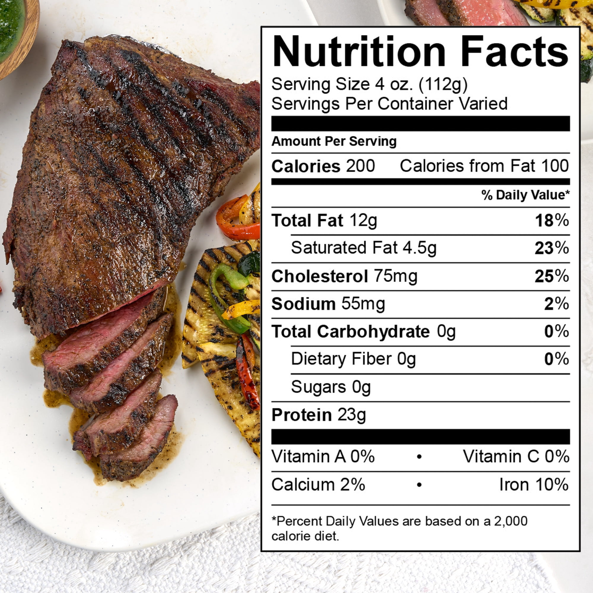 Tri Tip Roast, Choice Angus Beef, 1 per Tray, Fresh, 1.6 - 3.75 lb