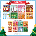 thumbnail image 3 of Make Your Own Christmas Party Game, 32pcs Christmas Diy Stickers for Christmas Party Decorations, Make Your Own Face Christmas Stickers Xmas Santa Snowman Face Sticker, 3 of 7
