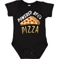 thumbnail image 3 of Inktastic Powered by Pizza Boys or Girls Baby Bodysuit, 3 of 5