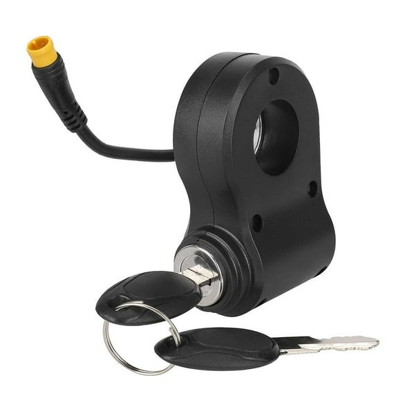 Electric Scooter Lgnition Lock For Kukirin G2 Pro Max 3Pin Integrated Throttle Switch Lock With Key Scooter Accessories