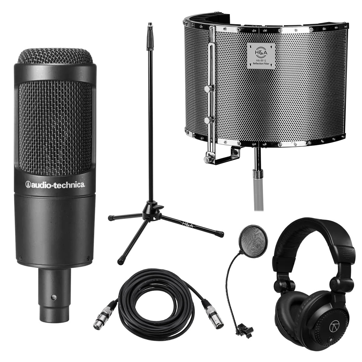 Audio-Technica AT2020USB+ Cardioid Condenser USB Microphone