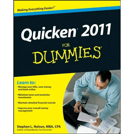 Quicken 2011 For Dummies (For Dummies Series) Paperback - USED - VERY GOOD Condition