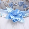 thumbnail image 7 of Delliss Girls Sequin Mesh Tull Dress Summer Sleeveless Flower Party Ball Gown for Wedding Party, 7 of 7