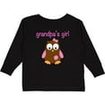 thumbnail image 3 of Inktastic grandpa's girl - owl Girls Long Sleeve Toddler T-Shirt, 3 of 5