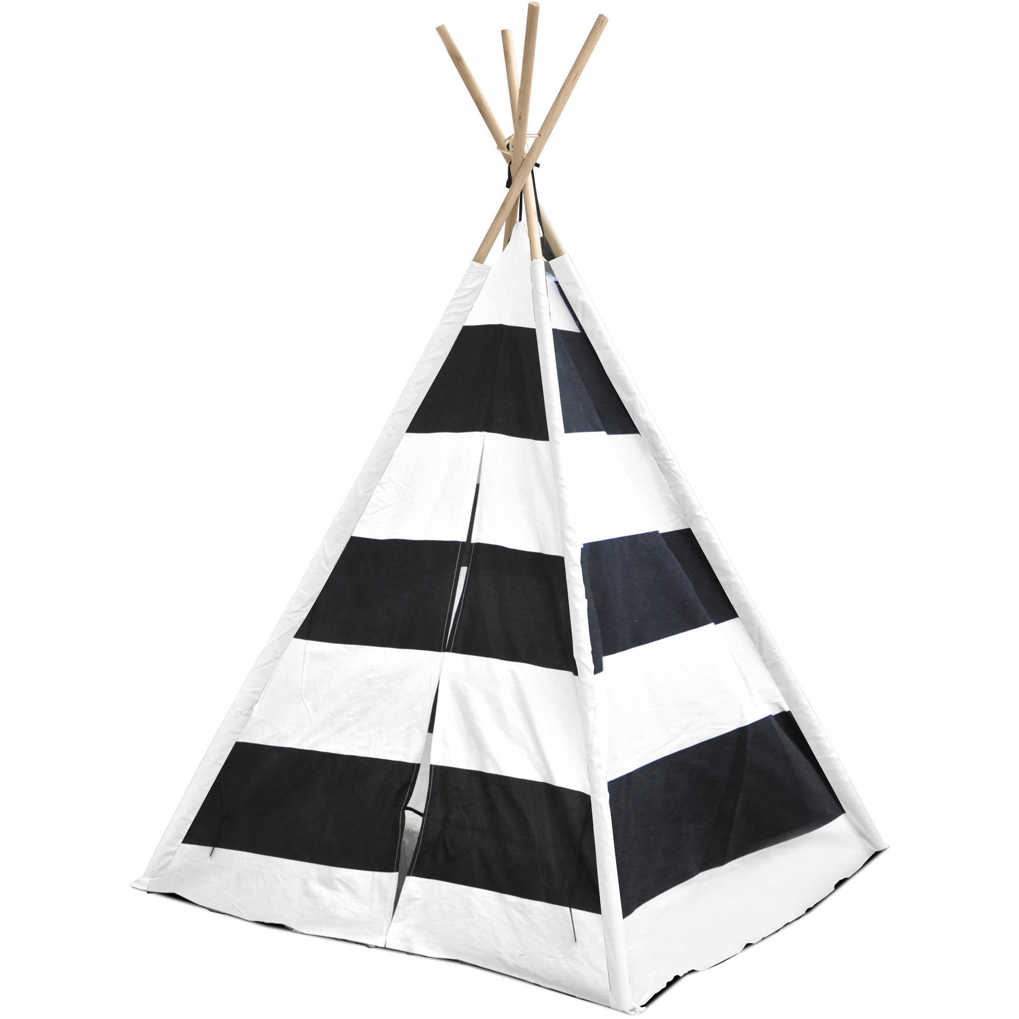 american kids play tent