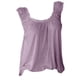 thumbnail image 4 of Camiseta Sin Mangas Para Mujer Sin Mangas Blusa Casual Cuello Redondo Sólido Suéter Camisa Odeerbi  ODB164019, 4 of 7