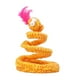 thumbnail image 3 of Juguete de serpiente en espiral para gatos, juguete de acción en espiral para mascotas, juguete interactivo creativo con resorte. Amarillo, 3 of 9