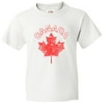 thumbnail image 3 of Inktastic Canada Maple Leaf Youth T-Shirt, 3 of 5