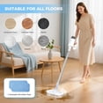 thumbnail image 3 of Steam Mop 10 in 1 Detachable Handheld Cleaner for Home and Floor Cleaning 230°F Steamer Deep Cleaning with Multi-purpose Attachments Hardwood Floors Tile Grout Furniture, 3 of 4