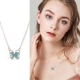 thumbnail image 3 of Wentin Reduced Necklaces & Pendants Personality Butterfly Necklace Simple And Delicate Design Suitable For All Occasions, 3 of 3