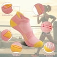 thumbnail image 4 of Loritta Womens Ankle Socks, Low Cut Cushioned No Show Athletic Size 6-8 Socks for Women, 6 Pairs, 4 of 6