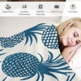 thumbnail image 3 of JEUXUS  Pineapple Blanket  Soft and Cozy Tropical Fruit Pattern Throw Great Gifts for Kids Boys and Girls, 3 of 6