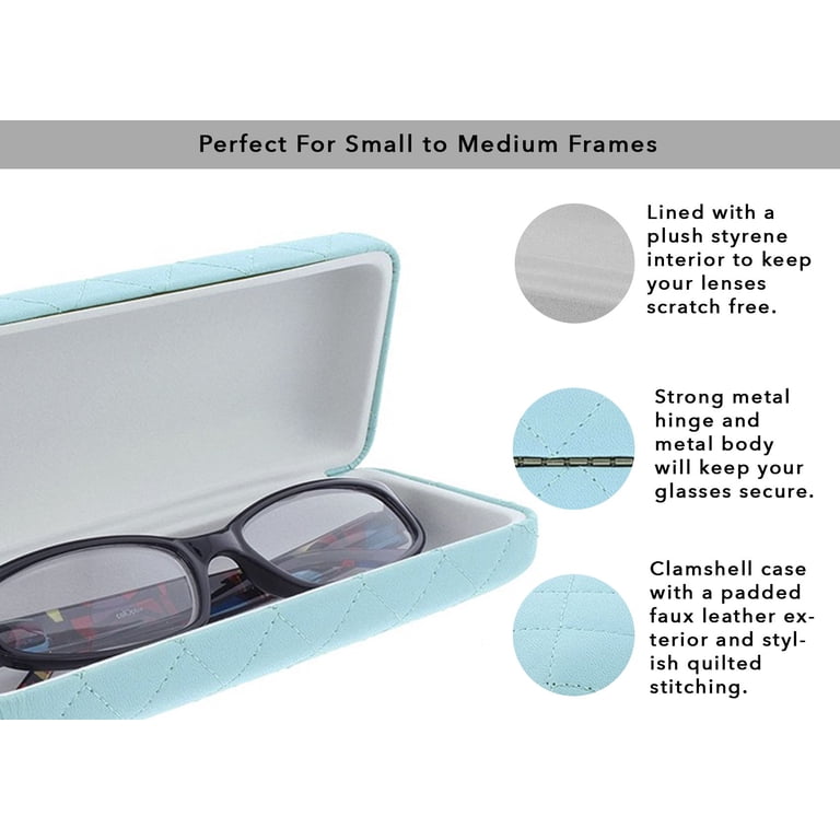 Stylish Light  Blue Fashion Sunglasses with Hard Case. Trendy Square Blue Polarized Sunglasses with Blue Mirrored  main image 4