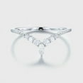 thumbnail image 2 of Eclet Jewels Marquise Cut 1.2 Ct Diamond Ring for Gifts - 14K White Gold Plated Ring - V Shape Wedding Engagement Ring for Women's - Silver Diamond Beautiful Special Occasion Rings - Graduation Gifts, 2 of 9
