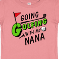 thumbnail image 4 of Inktastic Going Golfing with my Nana- kids golf Boys or Girls Baby T-Shirt, 4 of 5