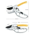 thumbnail image 3 of EXLEAF 2026 New Professional Ratchet Garden Pruning Shears Classic Manual Garden Shears Branch Cutter Easy Flower Plant Pruning Shears, 3 of 6