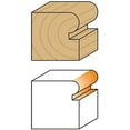 thumbnail image 2 of CMT Corner Beading Cut Profile Router Drill Bit, 7/8 in, 2 of 2