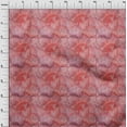 thumbnail image 4 of oneOone Polyester Spandex Red Fabric Texture Leaf Sewing Craft Projects Fabric Prints By Yard 56 Inch Wide, 4 of 4