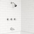 thumbnail image 5 of Pfister LG01-8CPC Series 01 Three-Handle Tub & Shower - Polished Chrome, 5 of 5