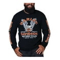 thumbnail image 3 of Harley-Davidson Men's Raging Eagle Long Sleeve Crew-Neck Cotton T-Shirt (2XL), Harley Davidson, 3 of 3