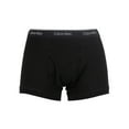 thumbnail image 5 of Calvin Klein 3 Pack Classic Fit Trunks, Black, 5 of 6