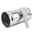 thumbnail image 3 of 0-90°Manual air damper valve OD97-297mm air volume flow rate duct valve air ventilation check valve with silicone sealing ring, 3 of 4