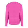 thumbnail image 5 of Amidoa Cutout Sweaters for Women Long Sleeve Pink V-Neck Lightweight Long Solid Sweaters Womens Sweaters Cardigan XXXL, 5 of 5