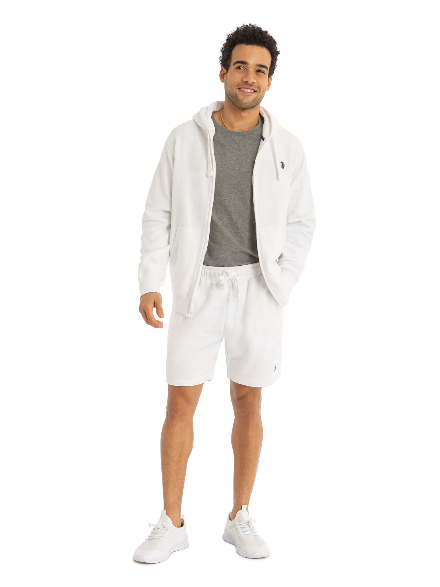 U.S. Polo Assn. Men's Fleece Short, 7" Inseam, Sizes XS-3XL