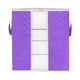 thumbnail image 1 of Xihbxyly Bolsa para Guardar Colchas, Gran Capacidad para Guardar Ropa, Cremallera Reforzada, Tejido Transpirable, Ideal para Organizar Armarios, Ideal para Dormitorios, 70 X 50 X 30 Cm., 1 of 1