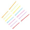 thumbnail image 1 of 1000Pcs Plastic Sewing Needles LargeEye Colorful Durable Safety Lacing Needles for DIY Sewing HandMade Crafts, 1 of 14