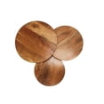 thumbnail image 3 of Moti Edna 35" Multi Level Mid-Century Solid Wood Coffee Table in Natural, 3 of 4
