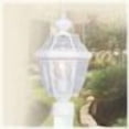 thumbnail image 2 of Livex Lighting Monterey Outdoor Post Head in White, 2 of 6