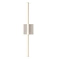 thumbnail image 2 of Sonneman Lighting  Stix 24-inch LED Bright Satin Aluminum Bath Bar, Frosted Shade, 2 of 2
