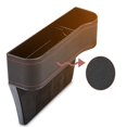 thumbnail image 2 of Leather Car Organizer Car Gap Storage Box Leak-proof Storage Cup Holder, 2 of 4