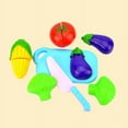 thumbnail image 4 of 6Pcs/Set Role Play Toy Exquisite Smooth Surface Real-looking Cut Fruit Pretend Play Educational Toys for Kids, 4 of 6