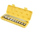 thumbnail image 2 of 1/2in Impact Socket Set 8??24mm with L??Shape Wrench Portable Auto Car Repairing Tool Kit, 2 of 8