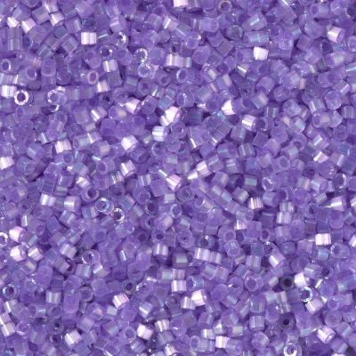 Miyuki Delica Seed Beads DB1868 11/0 Silk Satin Lilac AB 7.2 Grams