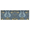 thumbnail image 6 of Yayeee Kitchen Valance Rod Pocket 54" x 18" Living Room Window Curtain, Yellow Forest Pattern, 6 of 6